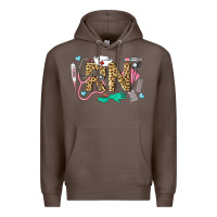 Coffee Western Registered Nurse Premium Hoodie - LillyAllenDesigns