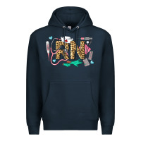 Navy Western Registered Nurse Premium Hoodie - LillyAllenDesigns