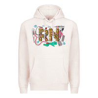 Pale Pink Western Registered Nurse Premium Hoodie - LillyAllenDesigns