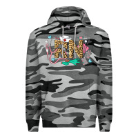 Slate Camo Western Registered Nurse Premium Hoodie - LillyAllenDesigns