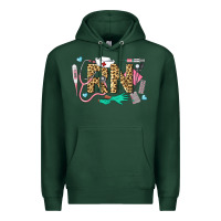 Sports Green Western Registered Nurse Premium Hoodie - LillyAllenDesigns