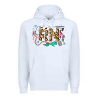 White Western Registered Nurse Premium Hoodie - LillyAllenDesigns