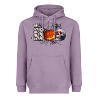Lavender boo Heavyweight Hoodie - CowhideDigitalArt