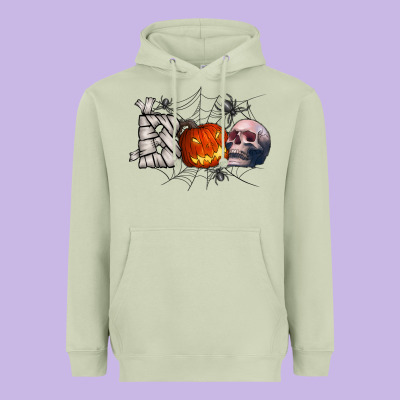 Boo Heavyweight Hoodie Designed By Cowhidedigitalart