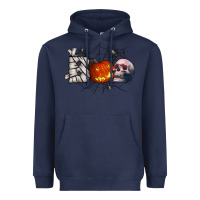 Navy boo Heavyweight Hoodie - CowhideDigitalArt