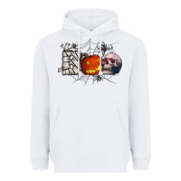 White boo Heavyweight Hoodie - CowhideDigitalArt