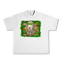 Lunar Rock st patricks day sheep shamrock gold  serape leopard glitter Urban Heavy Tee - Artiststas
