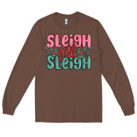 Chestnut sleigh girl sleigh christmas Long Sleeve Tee - MaliasSmallBusiness