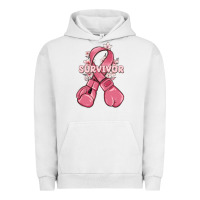 Pigment Lunar Rock survivor breast cancer with boxing gloves Urban Hoodie - MaliasSmallBusiness