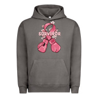 Pigment Tornado survivor breast cancer with boxing gloves Urban Hoodie - MaliasSmallBusiness
