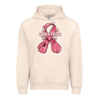 Sandshell survivor breast cancer with boxing gloves Urban Hoodie - MaliasSmallBusiness