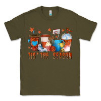Army Green basketball tisthe season coffee cups Classic Tee - texasbilliewilder