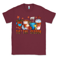 Burgundy basketball tisthe season coffee cups Classic Tee - texasbilliewilder