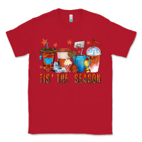 Red basketball tisthe season coffee cups Classic Tee - texasbilliewilder