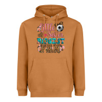 Meerkat little sister biggest fan soccer Heavyweight Hoodie - HRA Design Shop