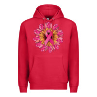 Cardinal cancer ribbon sunflower Premium Hoodie - NancyCooperArtShop