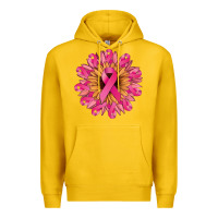 Lemon cancer ribbon sunflower Premium Hoodie - NancyCooperArtShop