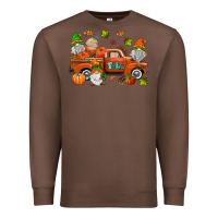 Chestnut fall gnomes truck Premium Sweatshirt - AdoDesignShop