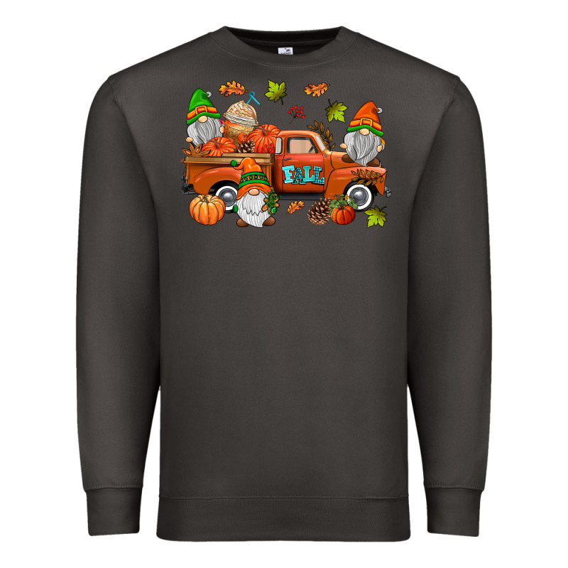 Fall Gnomes Truck Premium Sweatshirt by AdoDesignShop | Teevron