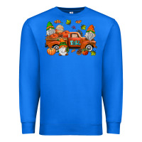 True Royal fall gnomes truck Premium Sweatshirt - AdoDesignShop