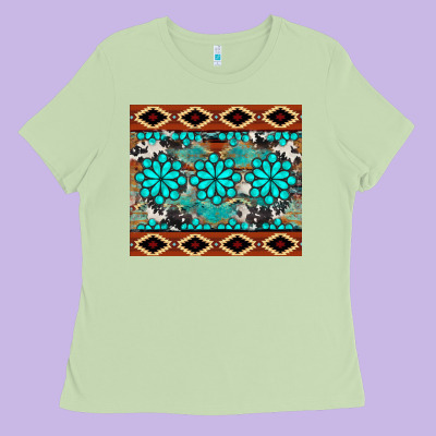 Gemstone Tumbler Ladies Tee Designed By Barkaloodesign