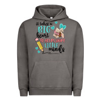 Pigment Tornado it takes a big hearts to helps shape little minds Urban Hoodie - MaliasSmallBusiness