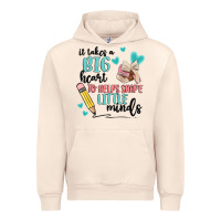 Sandshell it takes a big hearts to helps shape little minds Urban Hoodie - MaliasSmallBusiness