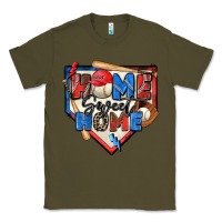 Army Green home sweet home baseball Classic Tee - Zillion Design Studio