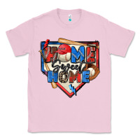 Bubblegum Pink home sweet home baseball Classic Tee - Zillion Design Studio