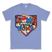 Colony Blue home sweet home baseball Classic Tee - Zillion Design Studio