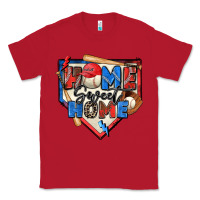Red home sweet home baseball Classic Tee - Zillion Design Studio