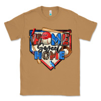 Toasted Coconut home sweet home baseball Classic Tee - Zillion Design Studio