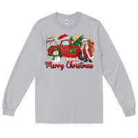 Moon Dust merry christmas truck Long Sleeve Tee - MaliasSmallBusiness