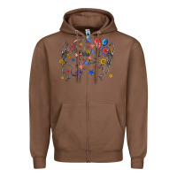 Chestnut fourth of july dancing skeleton Zipper Hoodie - texasbilliewilder