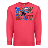 Cardinal back the blue Premium Sweatshirt - AdoDesignShop