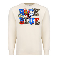 Sandshell back the blue Premium Sweatshirt - AdoDesignShop
