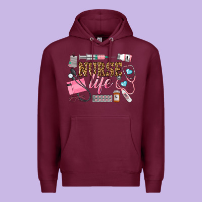 Western Nurse Life Premium Hoodie Designed By Lillyallendesigns
