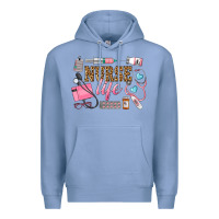 Colony Blue Western Nurse Life Premium Hoodie - LillyAllenDesigns