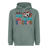 Sage just a girl who loves soccer Heavyweight Hoodie - HRA Design Shop