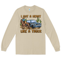 I Got A Heart Like A Truck Long Sleeve Tee | Teevron