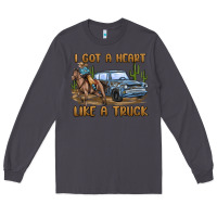 Smoke i got a heart like a truck Long Sleeve Tee - MaliasSmallBusiness