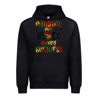 Black minding my black owned business Urban Hoodie - MaliasSmallBusiness