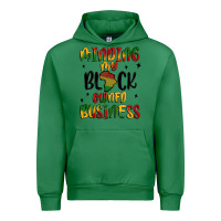 Emerald minding my black owned business Urban Hoodie - MaliasSmallBusiness