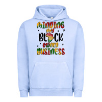 Pigment Grape Ice minding my black owned business Urban Hoodie - MaliasSmallBusiness