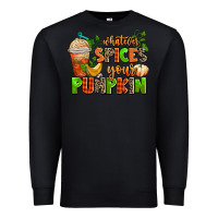 Black whatever spices your pumpkin Premium Sweatshirt - AdoDesignShop