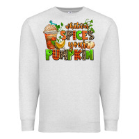Oatmeal Heather whatever spices your pumpkin Premium Sweatshirt - AdoDesignShop