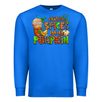 True Royal whatever spices your pumpkin Premium Sweatshirt - AdoDesignShop