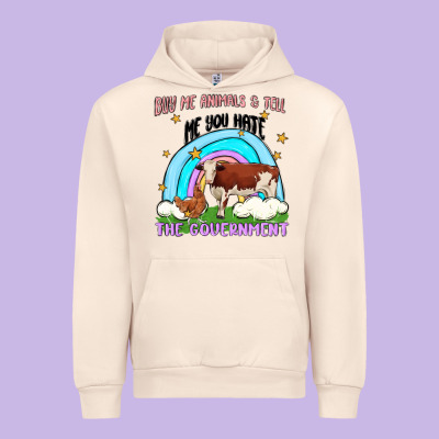 Buy Me Animals Urban Hoodie Designed By Maliassmallbusiness