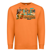 Carrot teaching little pumpkins Premium Sweatshirt - AdoDesignShop