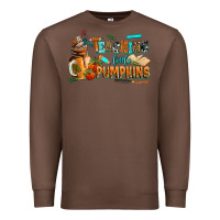 Chestnut teaching little pumpkins Premium Sweatshirt - AdoDesignShop